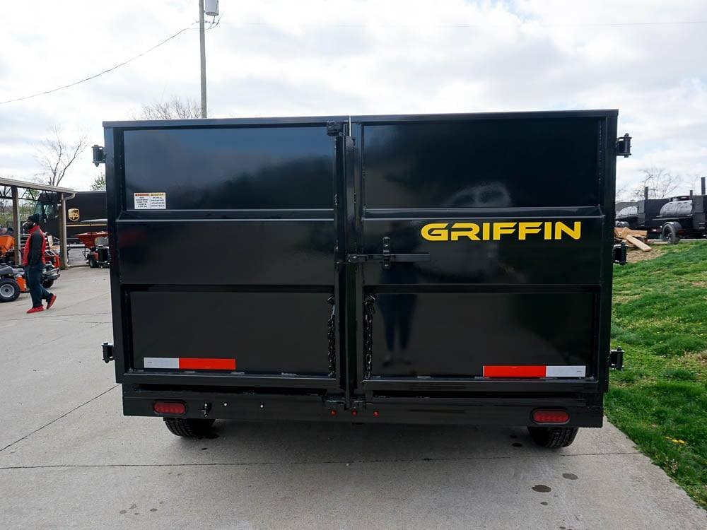 7x12 Hydraulic Dump Trailer with 4ft Sides (2) 7K Axles - Image 7