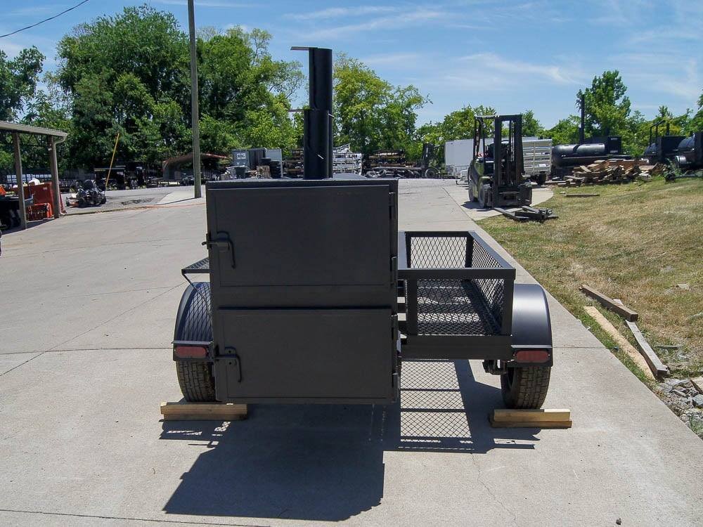 Pull Behind BBQ Smoker Premium 250 Gallon Reverse Flow with 3500lb Axle. - Image 6