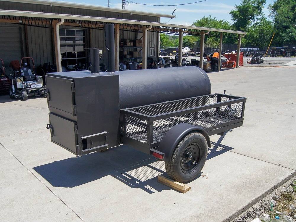 Pull Behind BBQ Smoker Premium 250 Gallon Reverse Flow with 3500lb Axle. - Image 7