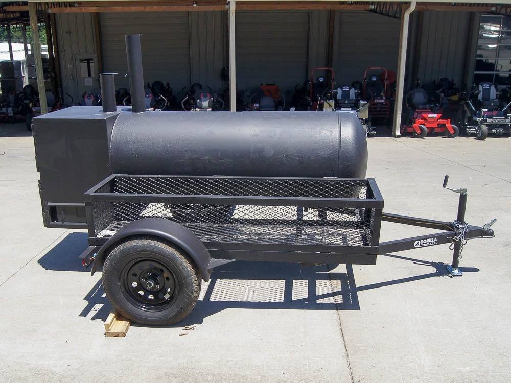 Pull Behind BBQ Smoker Premium 250 Gallon Reverse Flow with 3500lb Axle. - Image 8