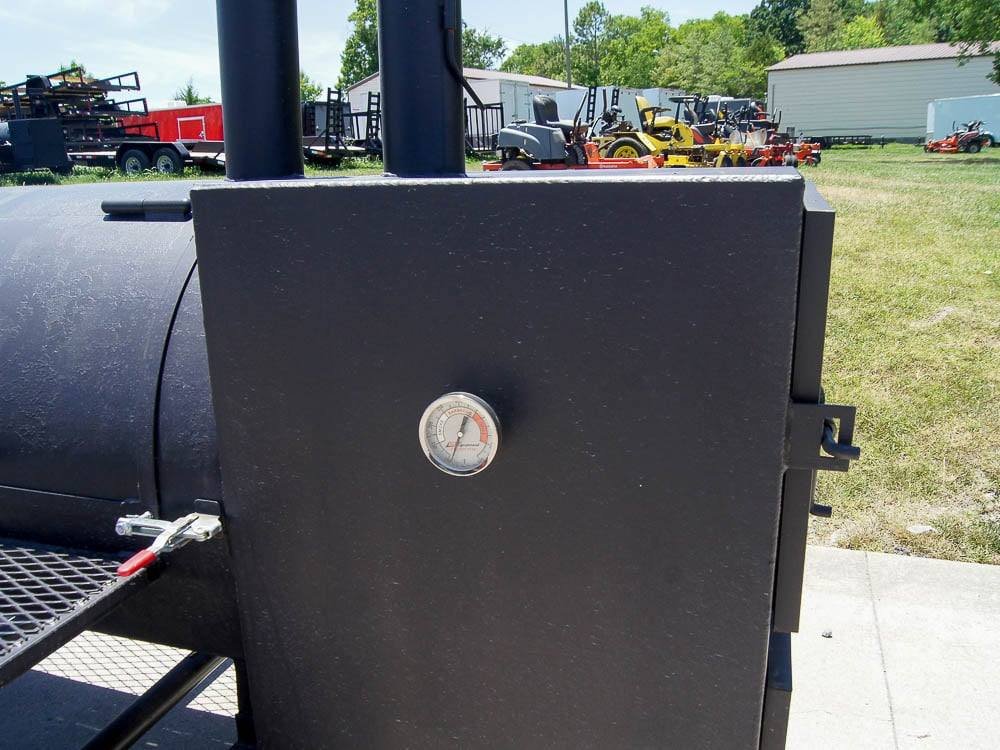 Pull Behind BBQ Smoker Premium 250 Gallon Reverse Flow with 3500lb Axle. - Image 13