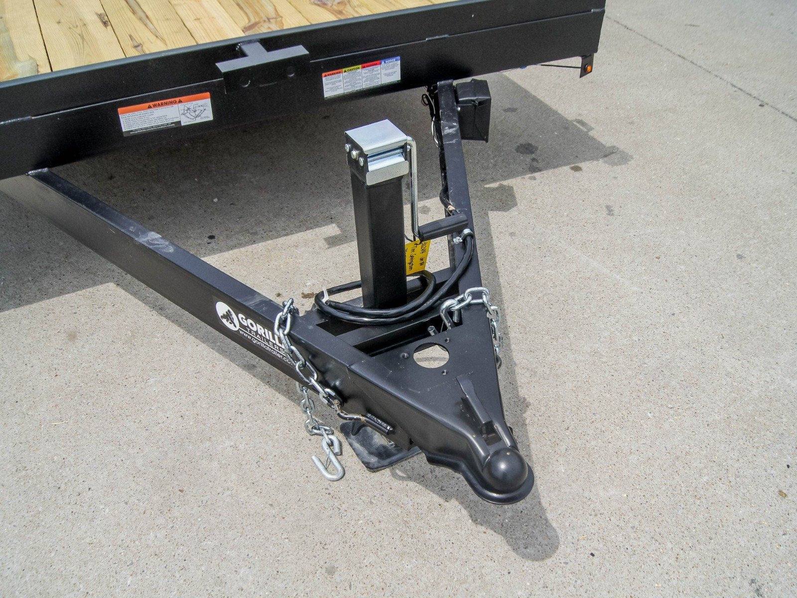 7x20 Tilt Car Hauler Trailer (2) 3500lb Axles with Brakes 7K GVWR - Image 10
