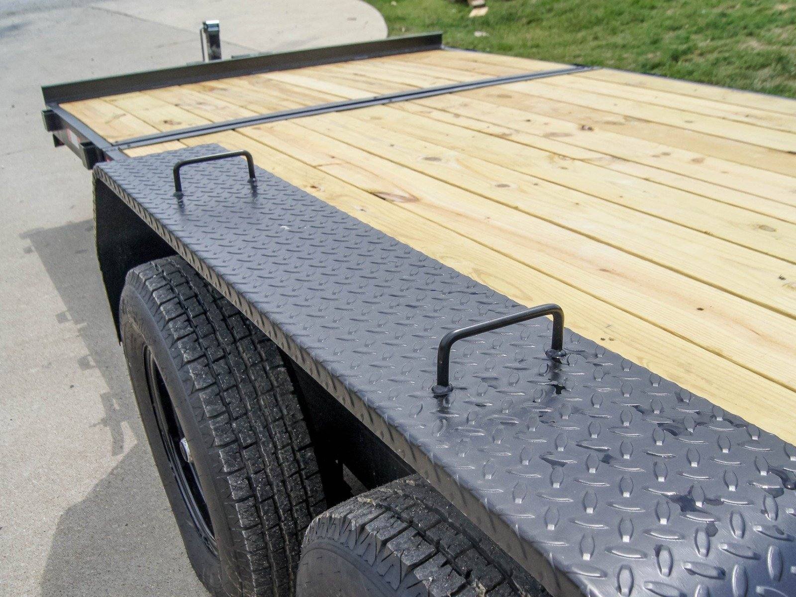 7x20 Tilt Car Hauler Trailer (2) 3500lb Axles with Brakes 7K GVWR - Image 13