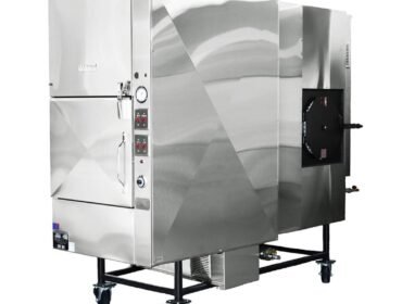 Ole Hickory Pits Model EL-ES BBQ Smoker Rotating 33 sq. ft. Surface