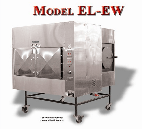 Ole Hickory Pits Model EL-EW BBQ Smoker Commercial Revolving Rack
