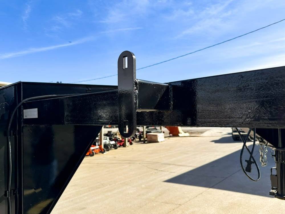 7x22 Gooseneck Tilt Car Hauler Trailer (2) 7K Drop Axles with Brakes - Image 17