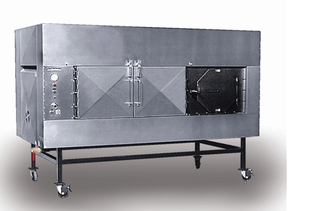 Ole Hickory Pits Model SSL BBQ Smoker Commercial Rotating Front Loading - Image 3