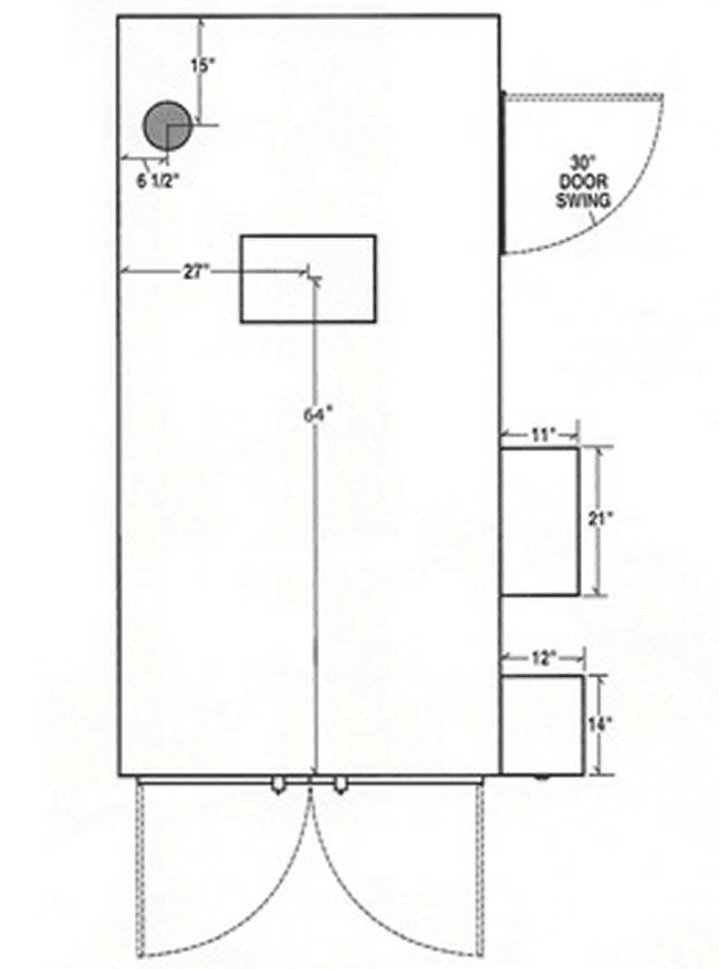 Ole Hickory Pits Model SSJ-AE BBQ Smoker Rotating Racks End Loading - Image 2