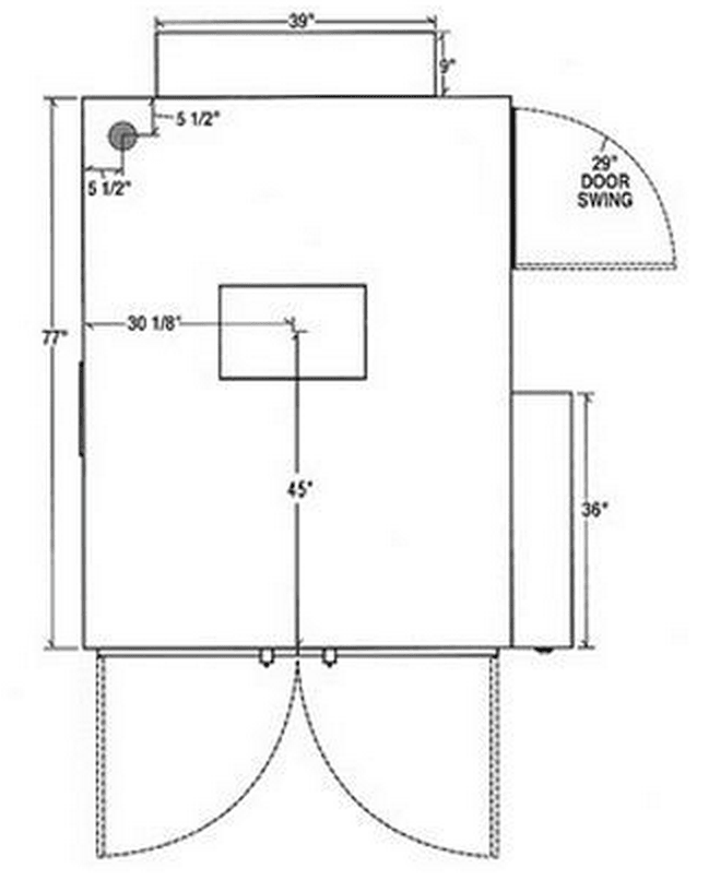 Ole Hickory Pits Model EL-EW BBQ Smoker Commercial Revolving Rack - Image 2